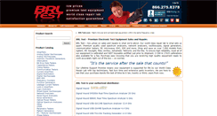 Desktop Screenshot of brltest.com